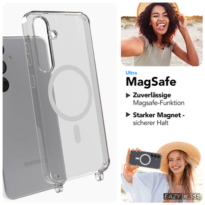 Samsung Galaxy S25 Plus Handykette MagSafe Boho Band verstellbar EAZY CASE 