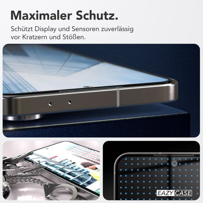 Samsung Galaxy A56 Schutzfolie 2er Set mit Installationsrahmen 9H Glas