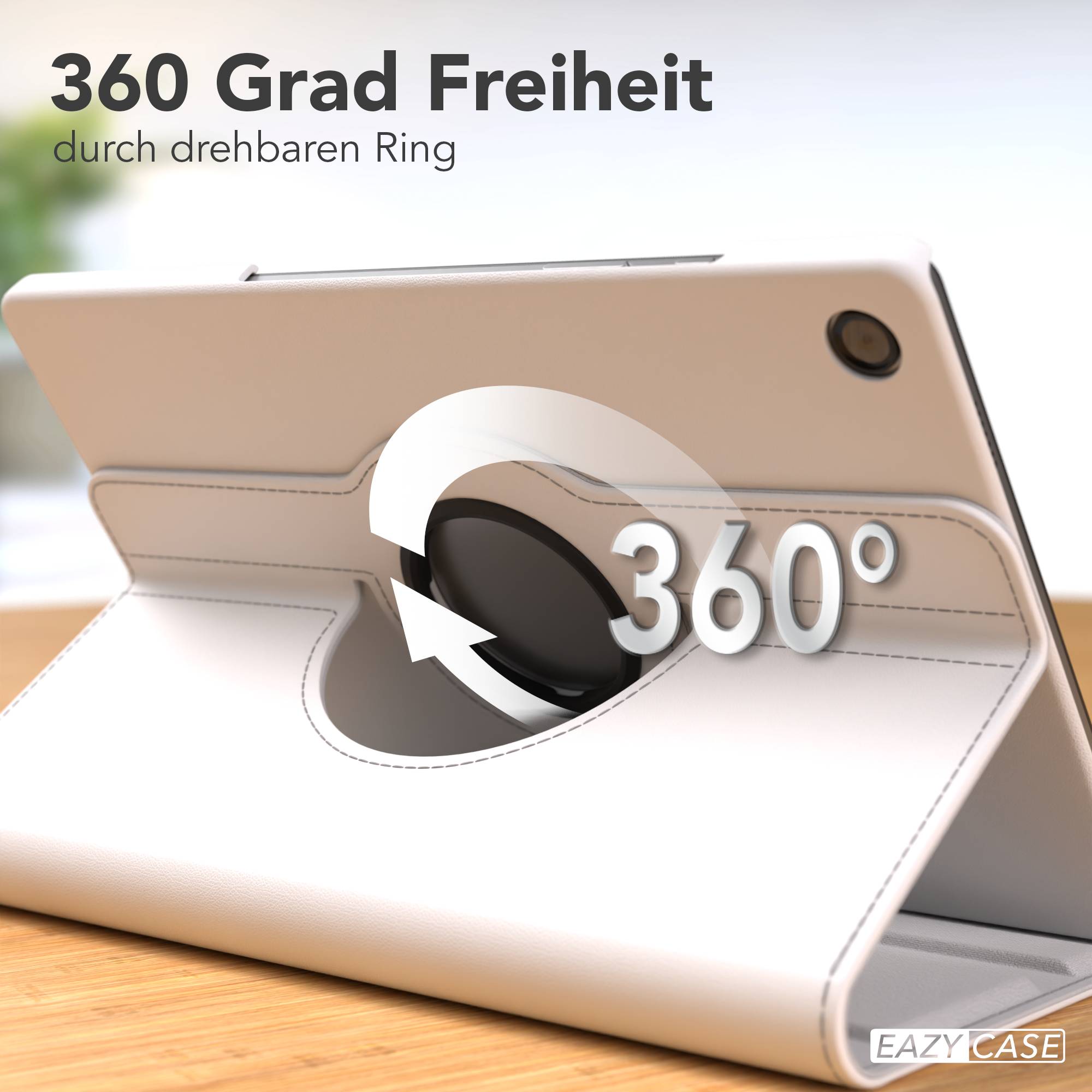 Samsung Galaxy Tab A11 Plus drehbare Tablethülle mit 360 Grad Rotation 