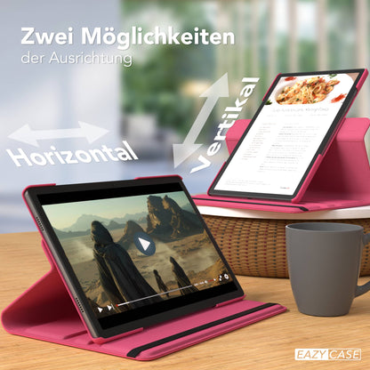Samsung Galaxy Tab A11 Plus drehbare Tablethülle mit 360 Grad Rotation 