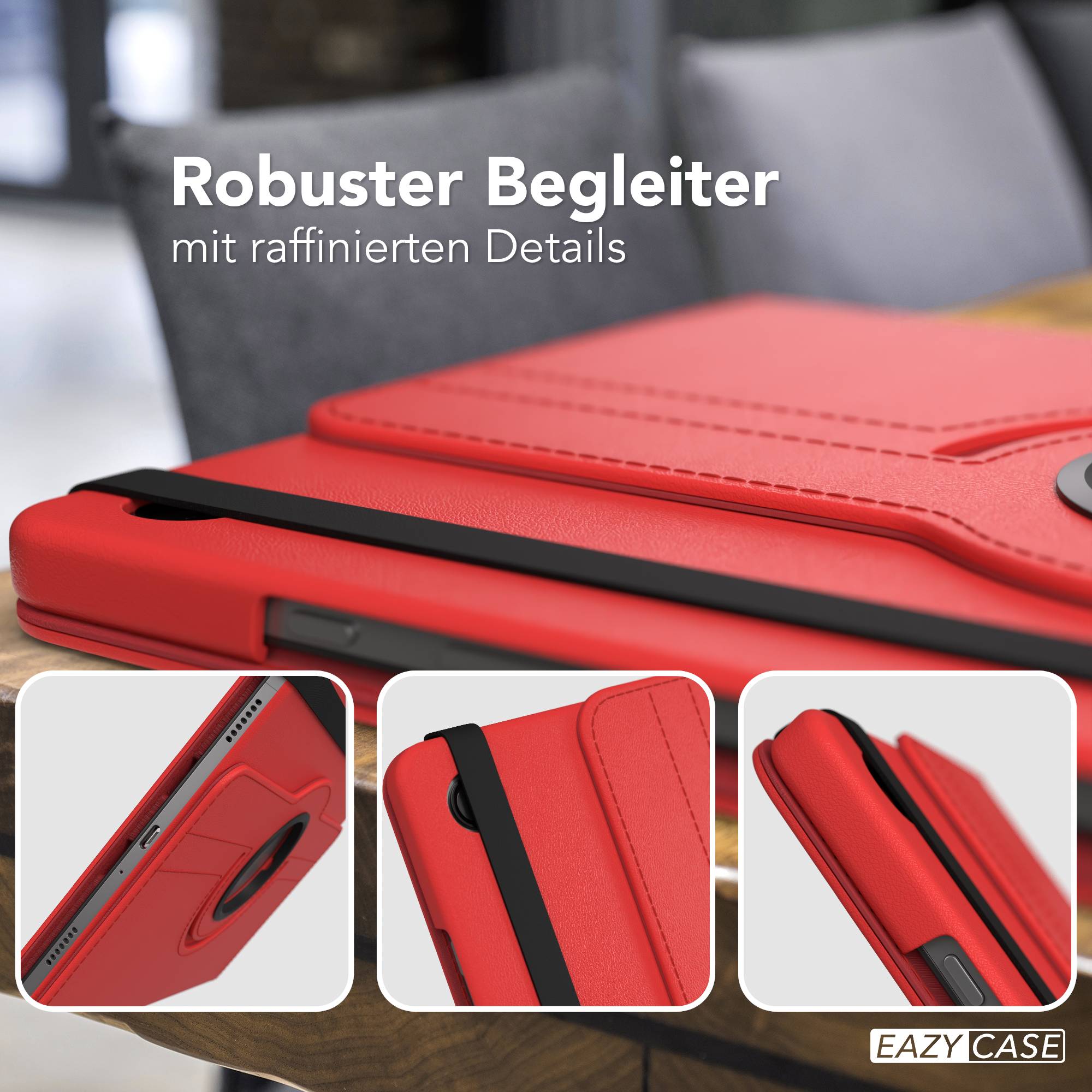 Samsung Galaxy Tab A11 Plus drehbare Tablethülle mit 360 Grad Rotation 