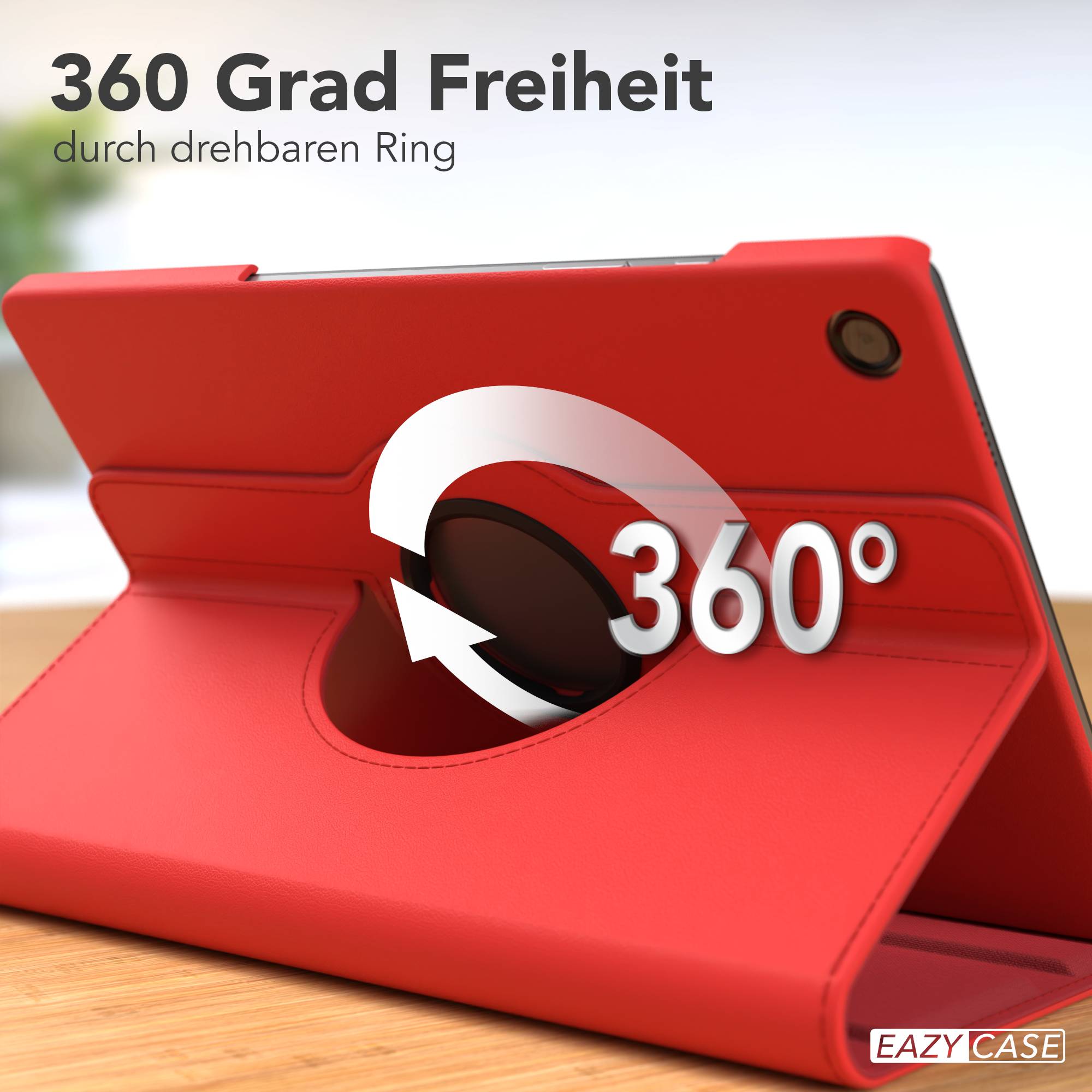 Samsung Galaxy Tab A11 Plus drehbare Tablethülle mit 360 Grad Rotation 
