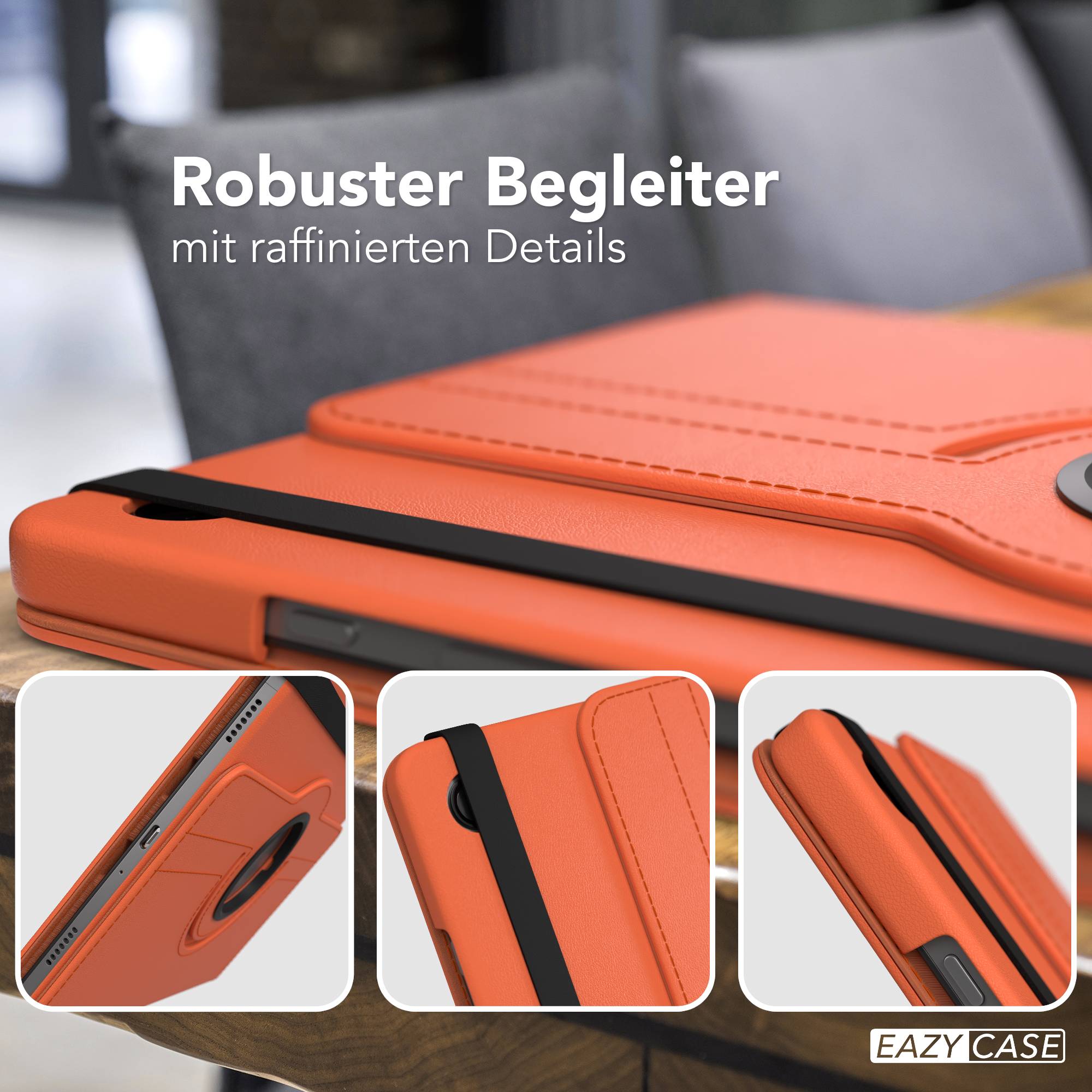 Samsung Galaxy Tab A11 Plus drehbare Tablethülle mit 360 Grad Rotation 