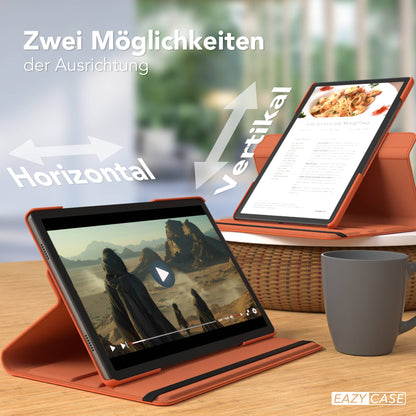 Samsung Galaxy Tab A11 Plus drehbare Tablethülle mit 360 Grad Rotation 