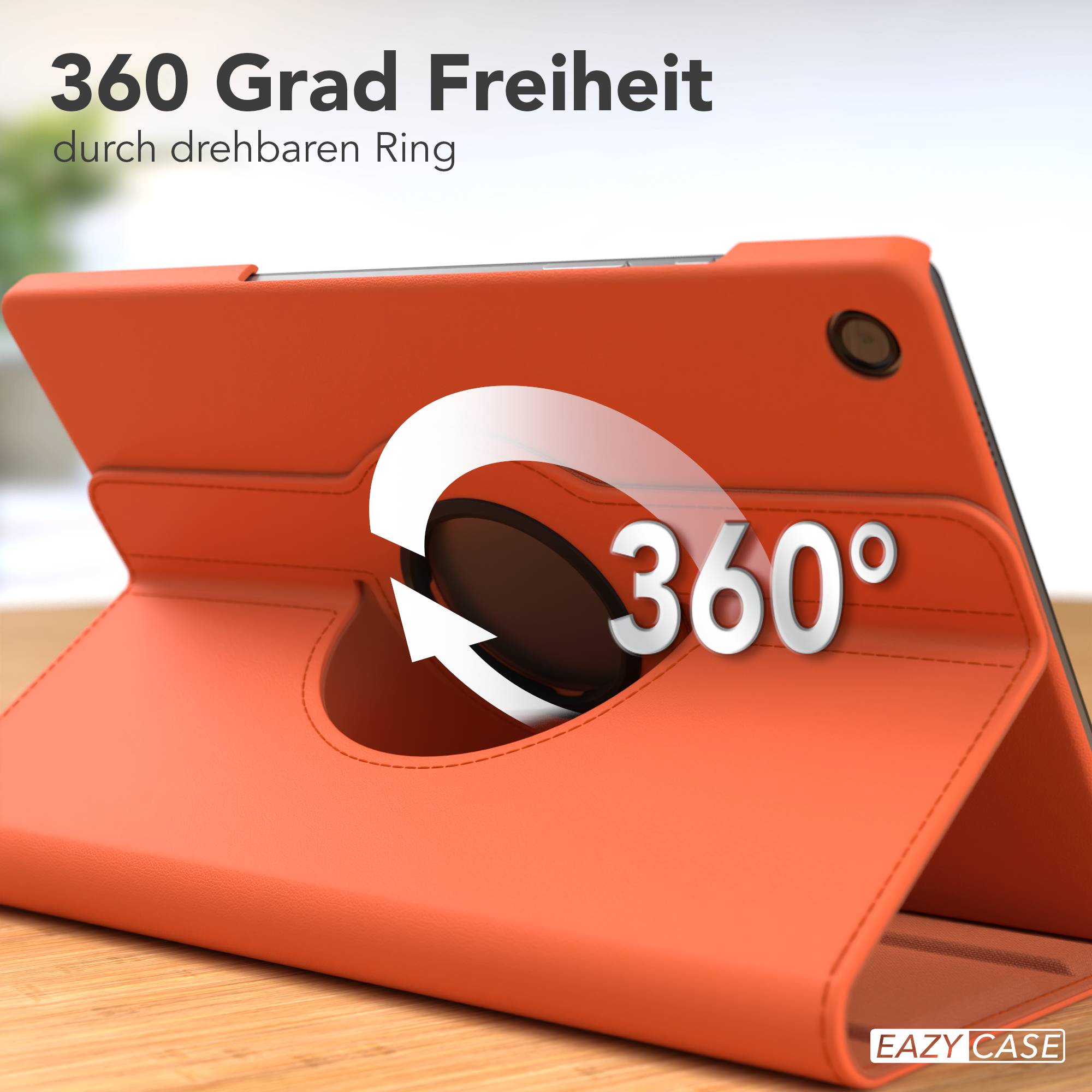 Samsung Galaxy Tab A11 Plus drehbare Tablethülle mit 360 Grad Rotation 