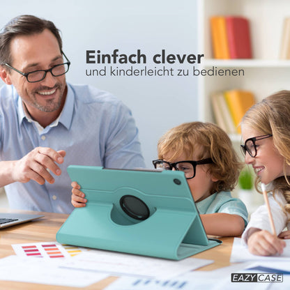 Samsung Galaxy Tab A11 Plus drehbare Tablethülle mit 360 Grad Rotation 