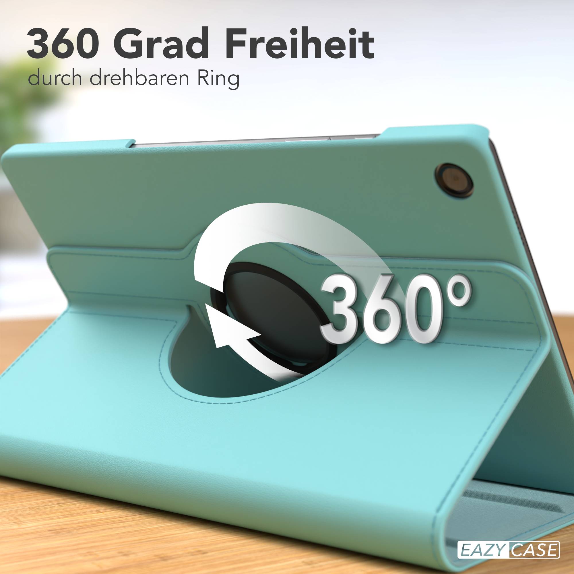 Samsung Galaxy Tab A11 Plus drehbare Tablethülle mit 360 Grad Rotation 