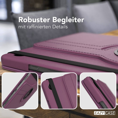 Samsung Galaxy Tab A11 Plus drehbare Tablethülle mit 360 Grad Rotation 