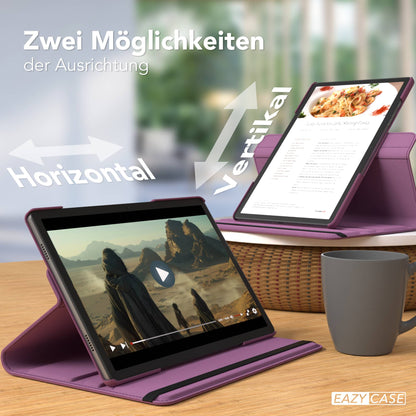 Samsung Galaxy Tab A11 Plus drehbare Tablethülle mit 360 Grad Rotation 