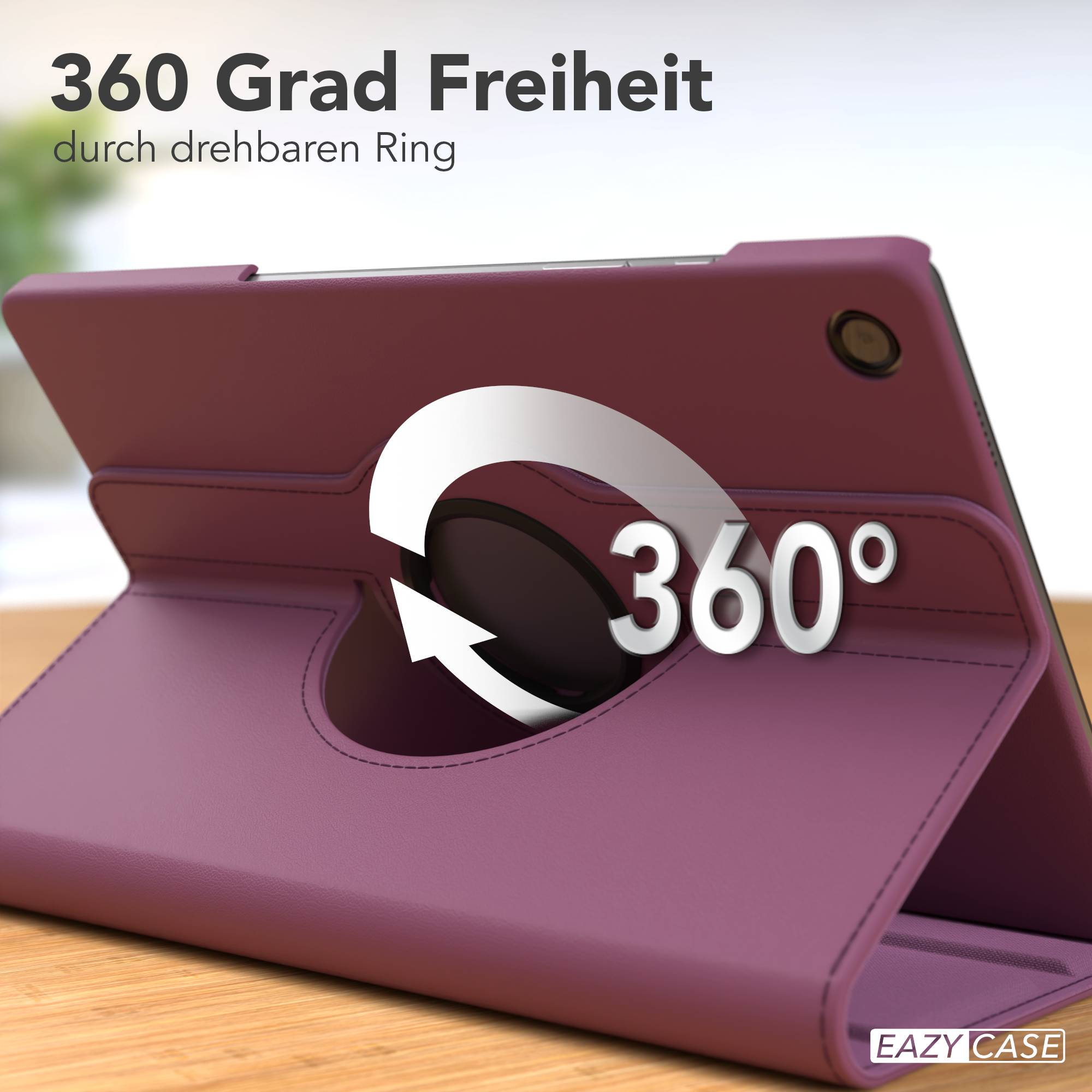 Samsung Galaxy Tab A11 Plus drehbare Tablethülle mit 360 Grad Rotation 