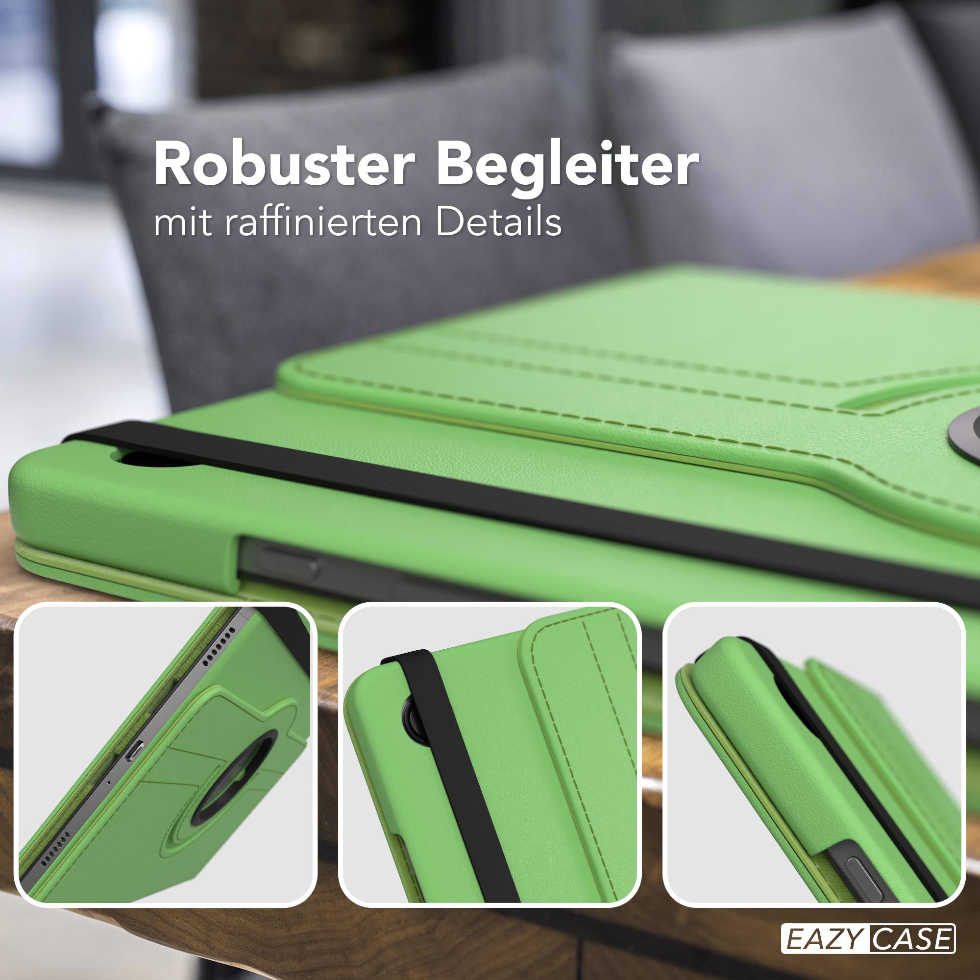 Samsung Galaxy Tab A11 Plus drehbare Tablethülle mit 360 Grad Rotation 