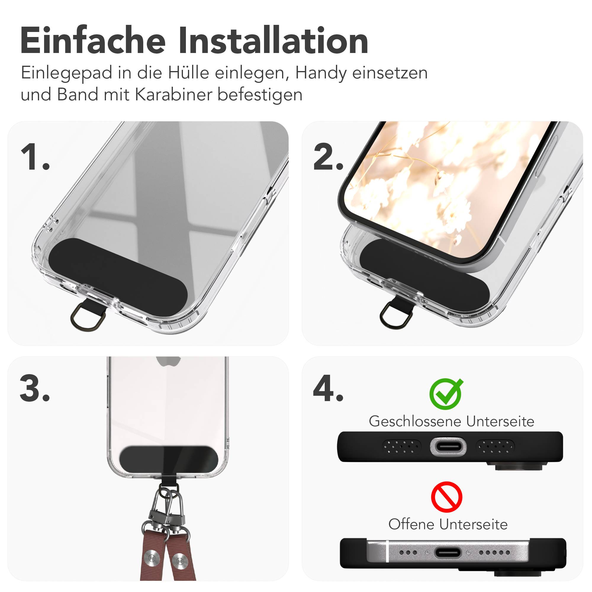 Universal Handykette passend für jedes Modell