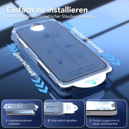 Apple iPhone 16e Glasfolie im 2er Set mit Installationsrahmen von EAZY CASE #_