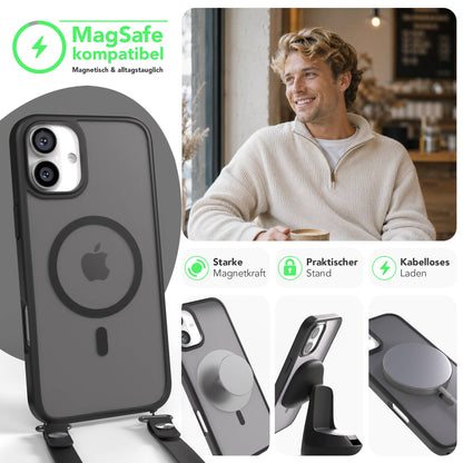 iPhone 16 Plus Outdoor Hülle mit MagSafe + magnetisches Band