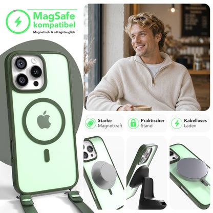 iPhone 16 Pro Max Outdoor Hülle mit MagSafe + magnetisches Band