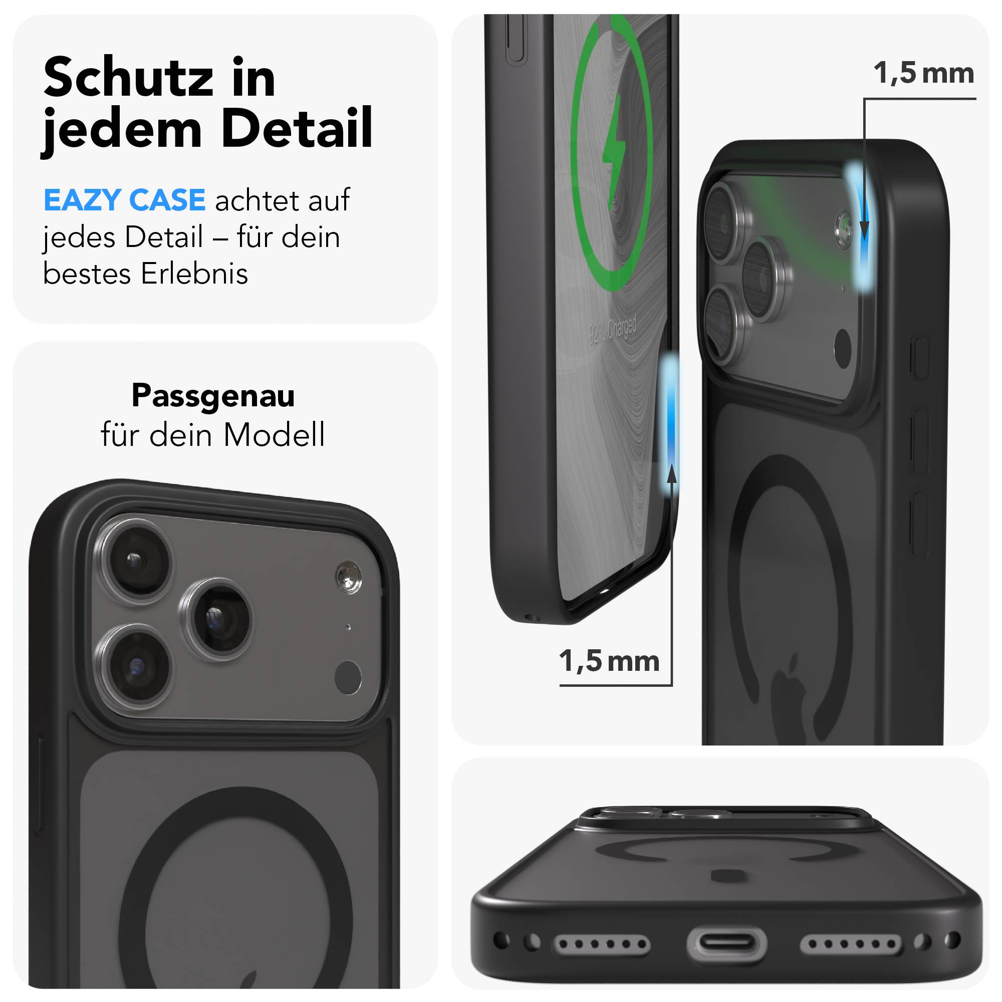 iPhone 17 Pro Max Outdoor Hülle mit MagSafe + magnetisches Band