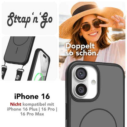 iPhone 16 Outdoor Hülle mit thin MagSafe + magnetisches Band