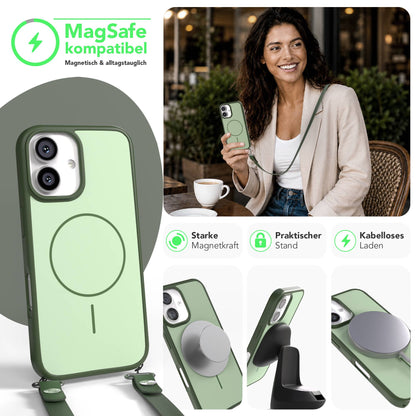 iPhone 16 Outdoor Hülle mit thin MagSafe + magnetisches Band