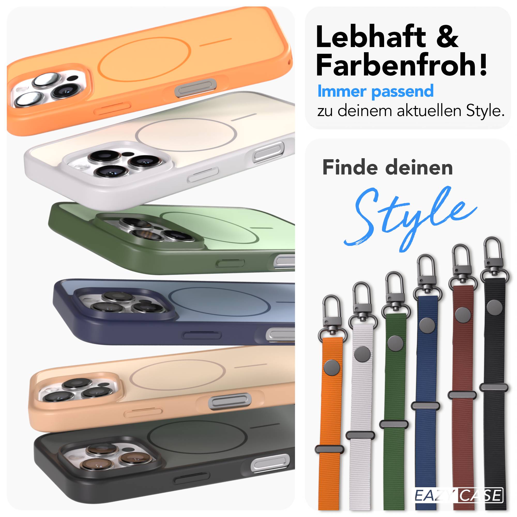 iPhone 16 Pro Outdoor Hülle mit thin MagSafe + magnetisches Band