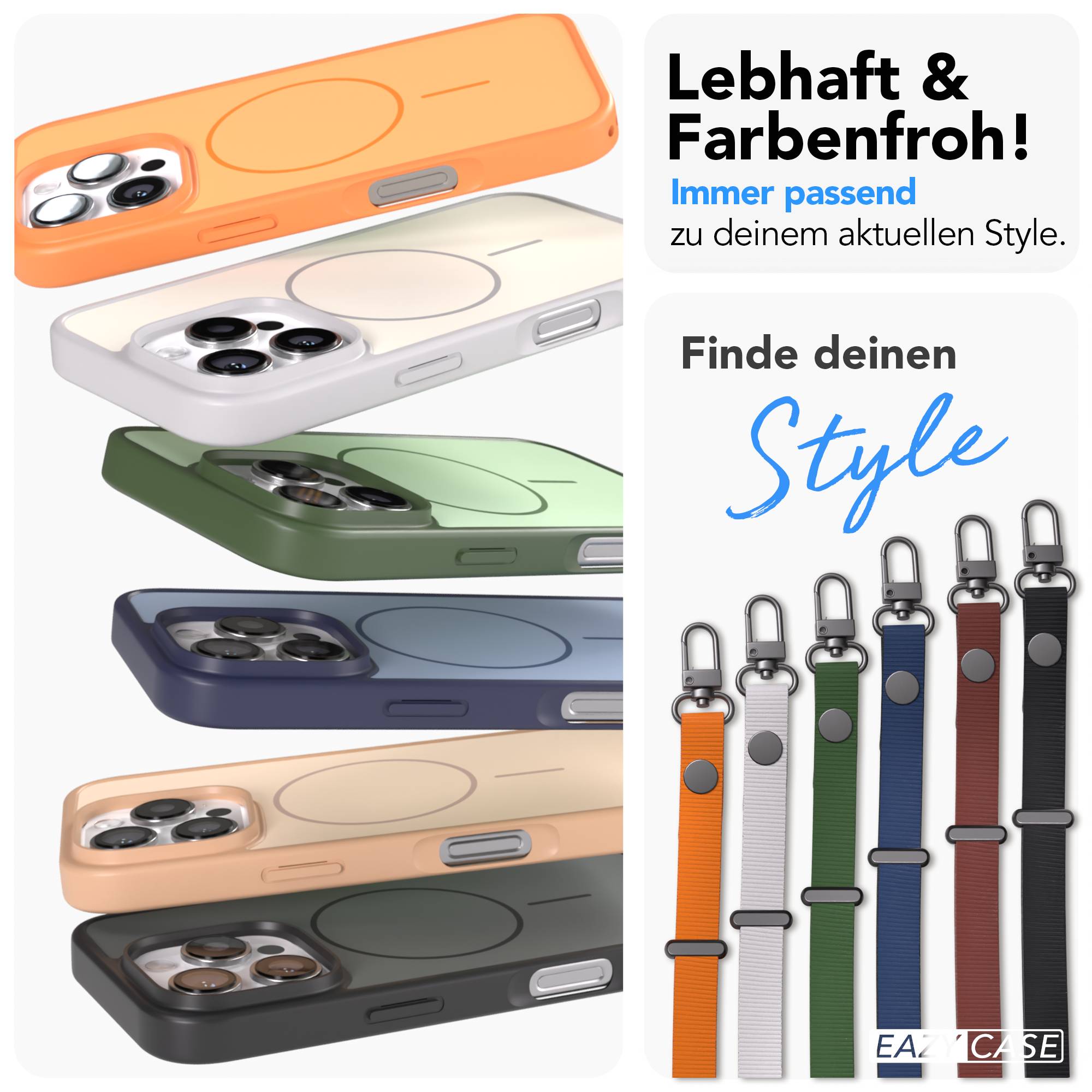 iPhone 16 Pro Outdoor Hülle mit thin MagSafe + magnetisches Band