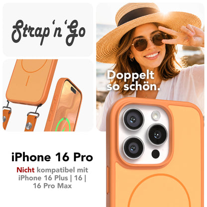 iPhone 16 Pro Outdoor Hülle mit thin MagSafe + magnetisches Band