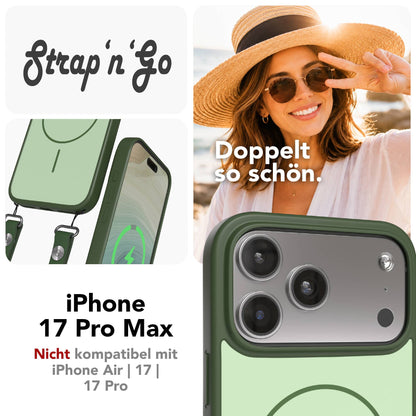 iPhone 17 Pro Max Outdoor Hülle mit thin MagSafe +  magnetisches Band