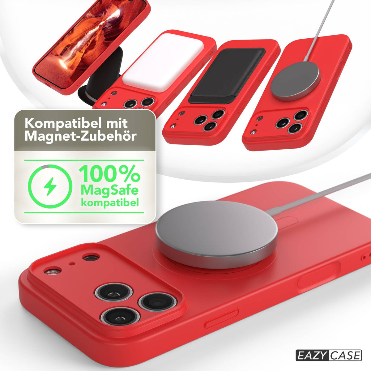 iPhone 18 Pro Max Silikonhülle mit MagSafe