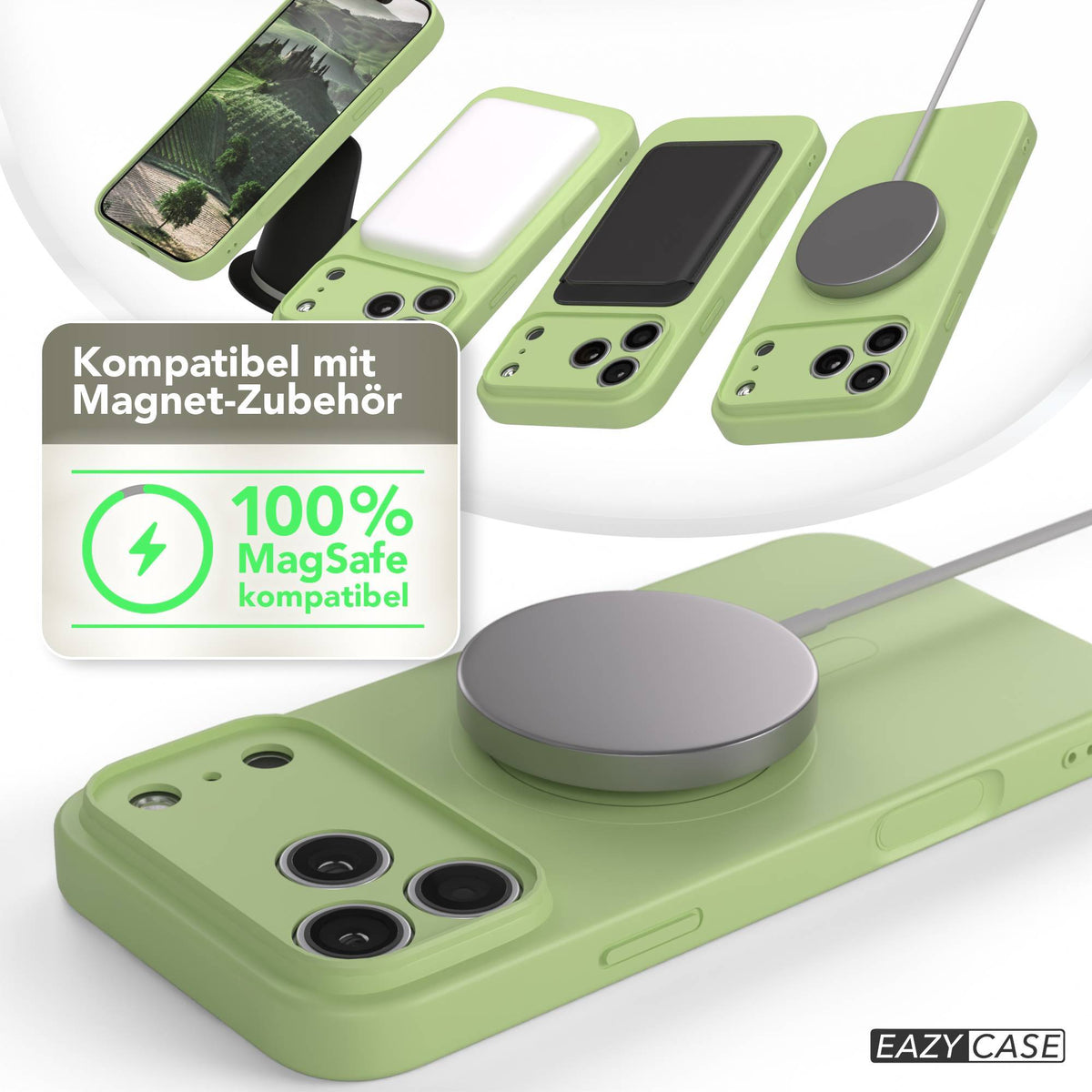iPhone 18 Pro Max Silikonhülle mit MagSafe
