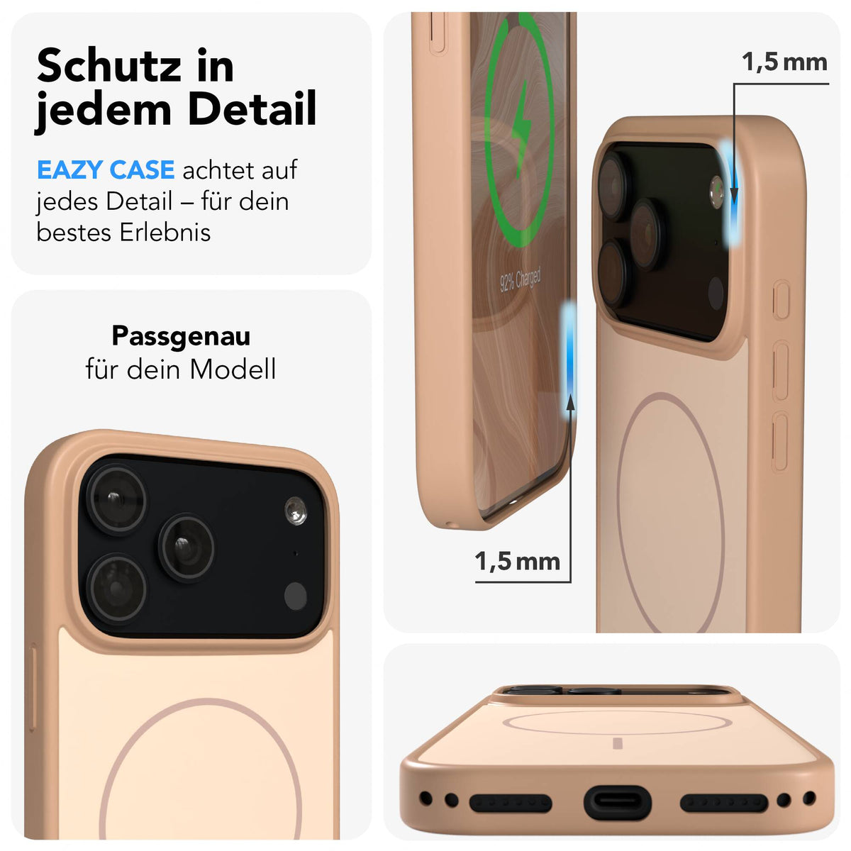iPhone 18 Pro Max Outdoor Hülle mit thin MagSafe