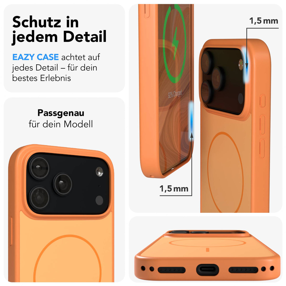 iPhone 18 Pro Max Outdoor Hülle mit thin MagSafe