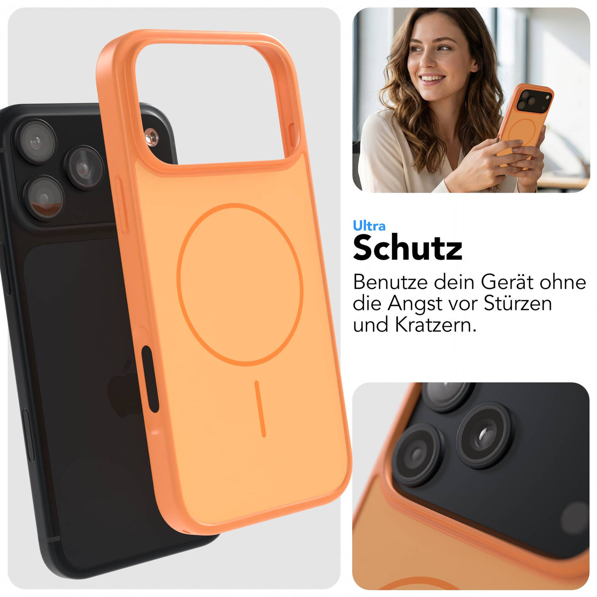 iPhone 18 Pro Max Outdoor Hülle mit thin MagSafe