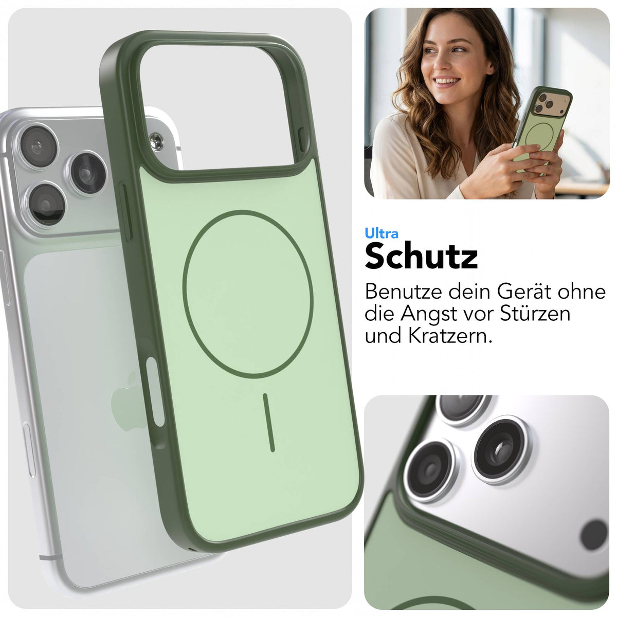 iPhone 18 Pro Max Outdoor Hülle mit thin MagSafe