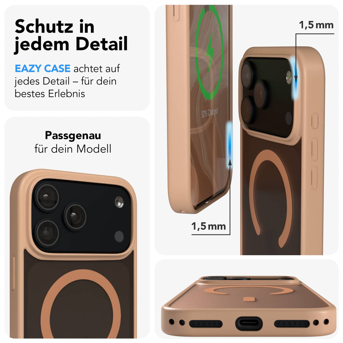 iPhone 18 Pro Max Outdoor Hülle mit MagSafe