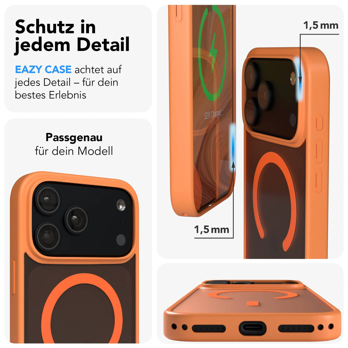 iPhone 18 Pro Max Outdoor Hülle mit MagSafe