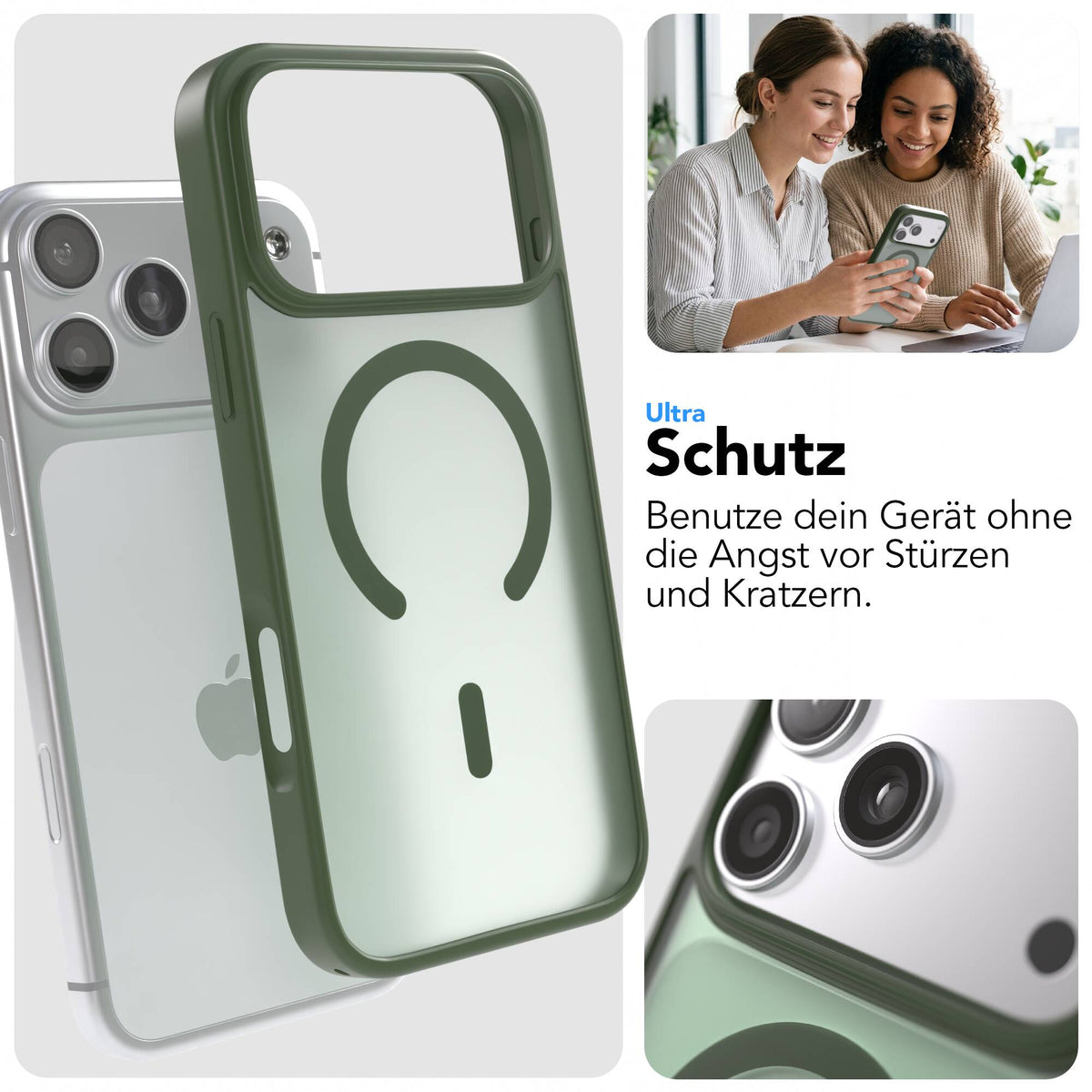 iPhone 18 Pro Max Outdoor Hülle mit MagSafe