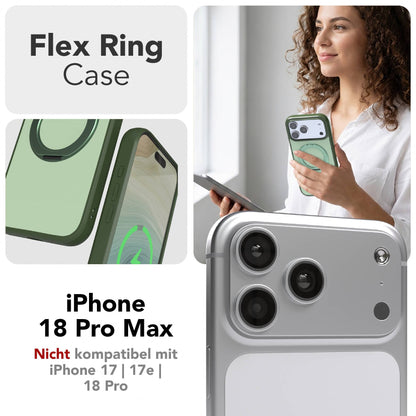 iPhone 18 Pro Max Outdoor Hülle + drehbarer Ring mit MagSafe