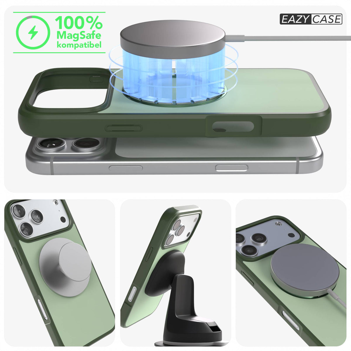iPhone 18 Pro Max Outdoor Hülle + drehbarer Ring mit MagSafe