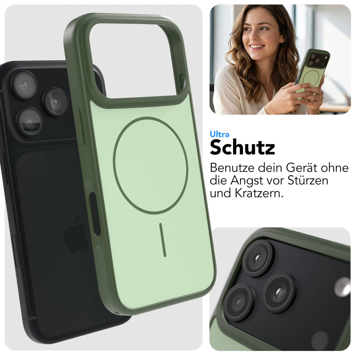 iPhone 18 Pro Outdoor Hülle mit thin MagSafe