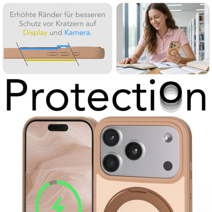 iPhone 18 Pro Outdoor Hülle + drehbarer Ring mit MagSafe
