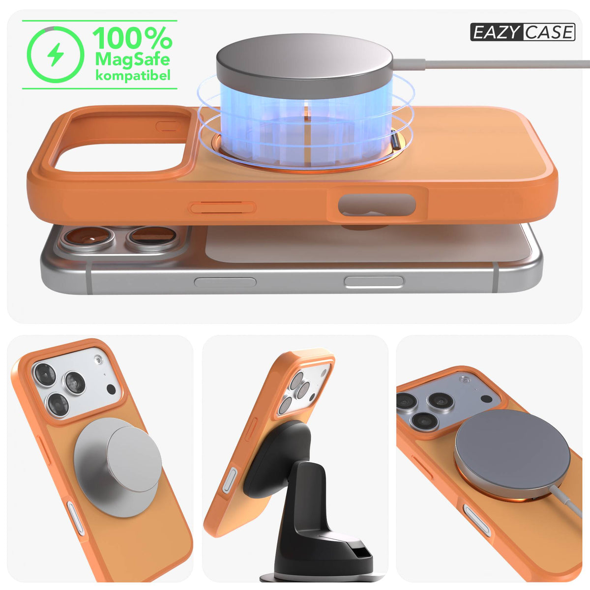 iPhone 18 Pro Outdoor Hülle + drehbarer Ring mit MagSafe