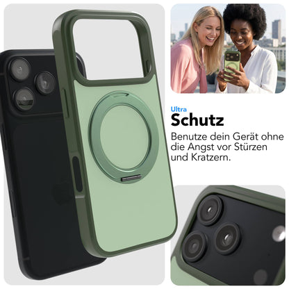 iPhone 18 Pro Outdoor Hülle + drehbarer Ring mit MagSafe
