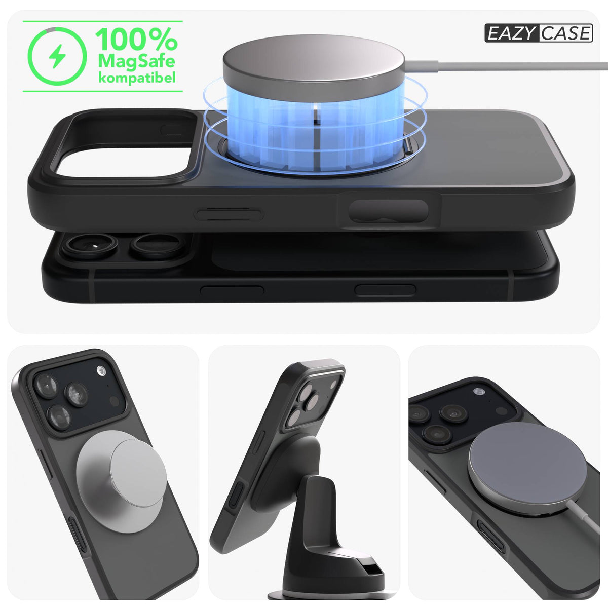 iPhone 18 Pro Outdoor Hülle + drehbarer Ring mit MagSafe