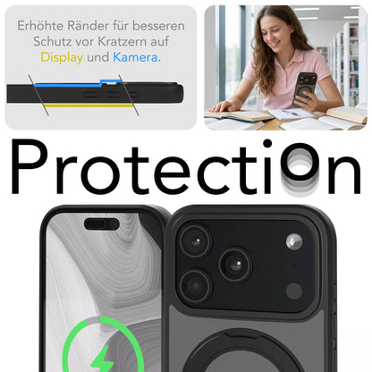 iPhone 18 Pro Outdoor Hülle + drehbarer Ring mit MagSafe