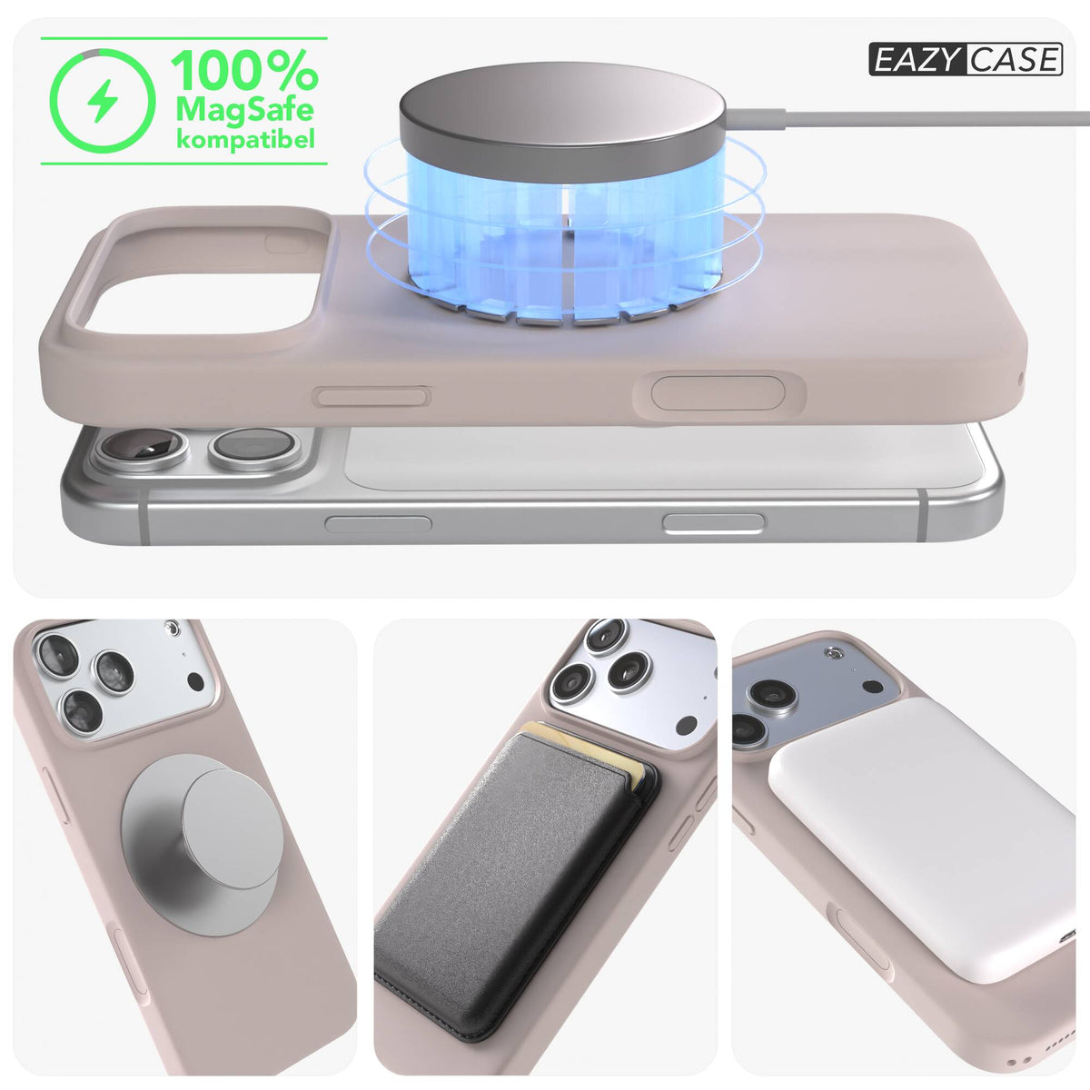 iPhone 18 Pro Max premium Silikonhülle mit MagSafe