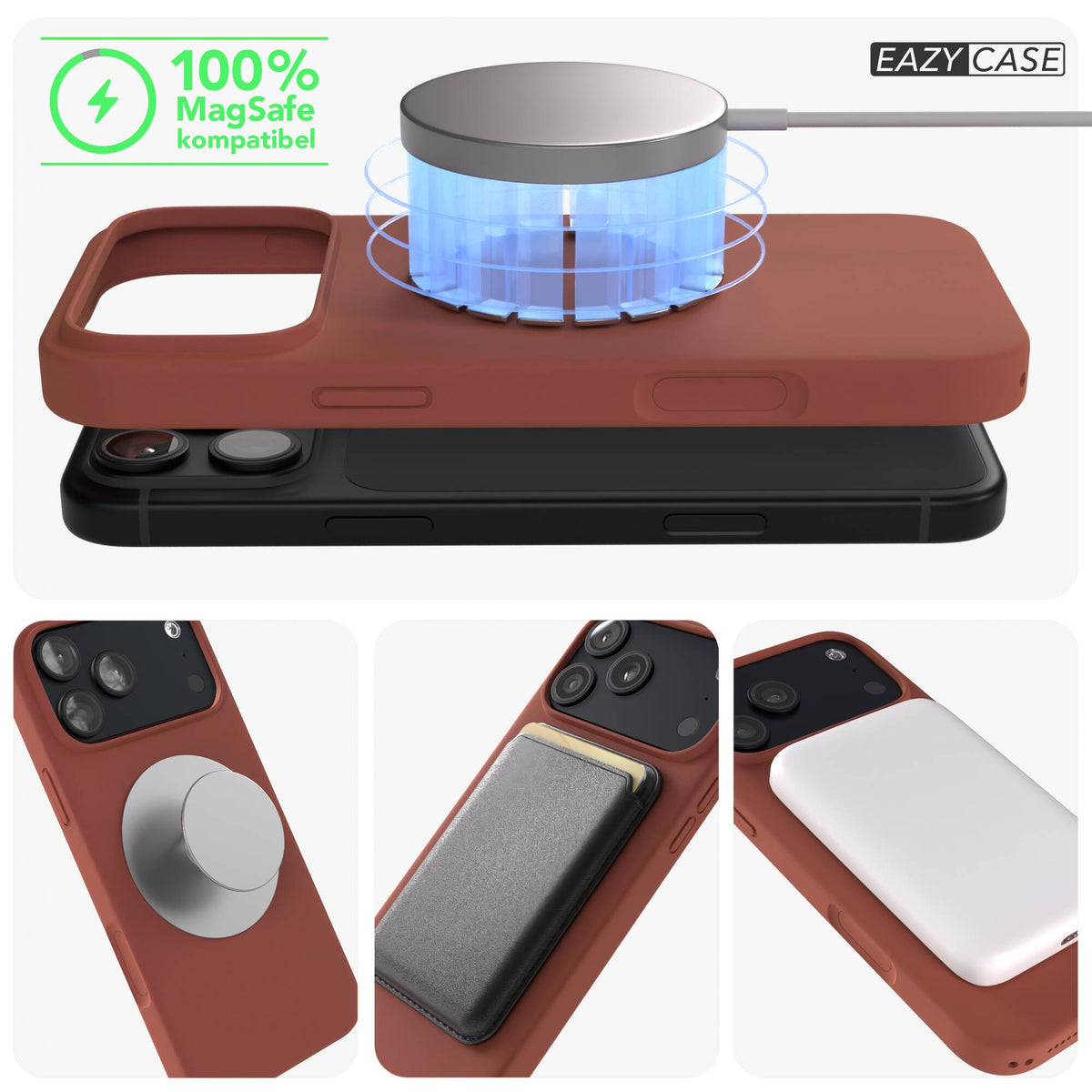 iPhone 18 Pro Max premium Silikonhülle mit MagSafe