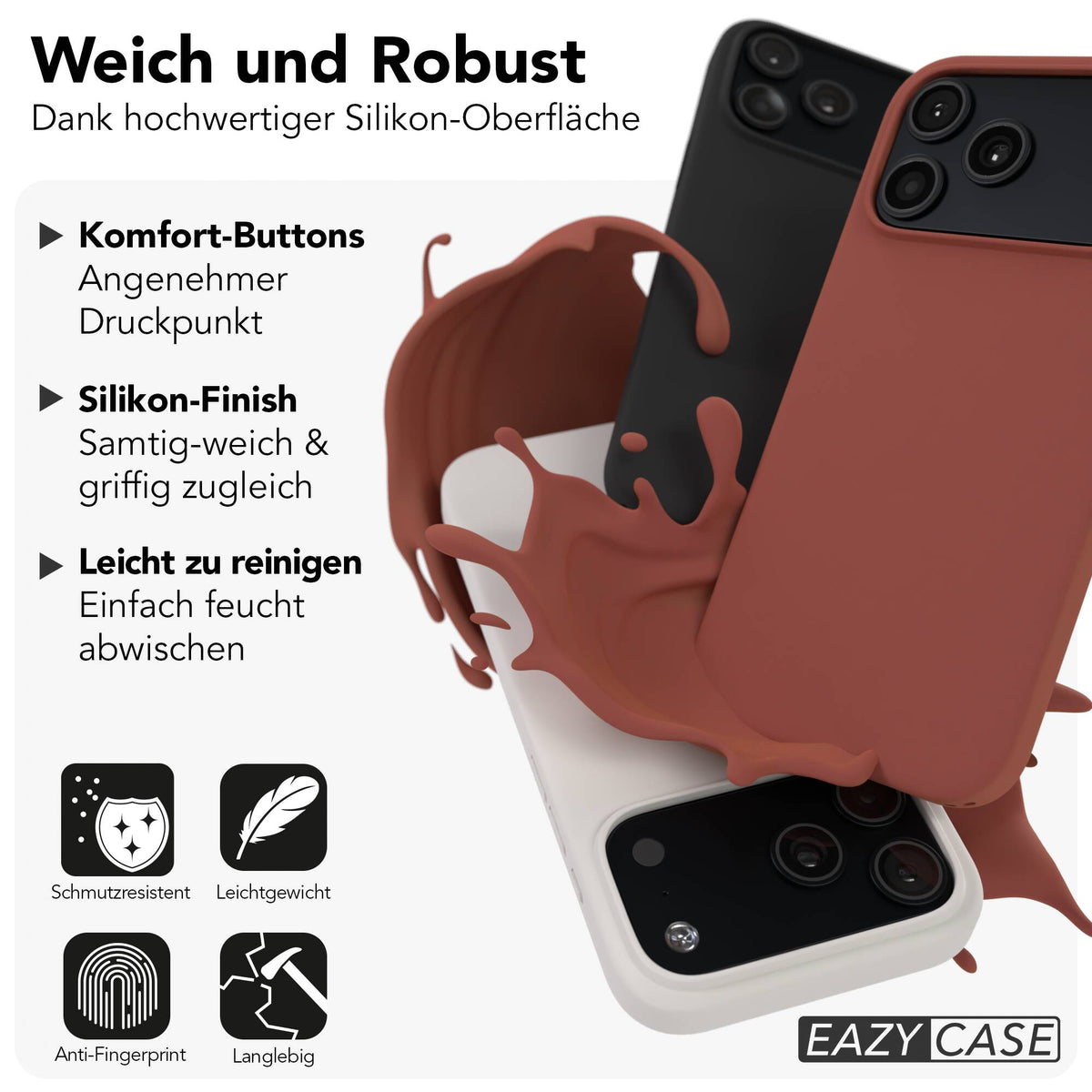 iPhone 18 Pro Max premium Silikonhülle mit MagSafe