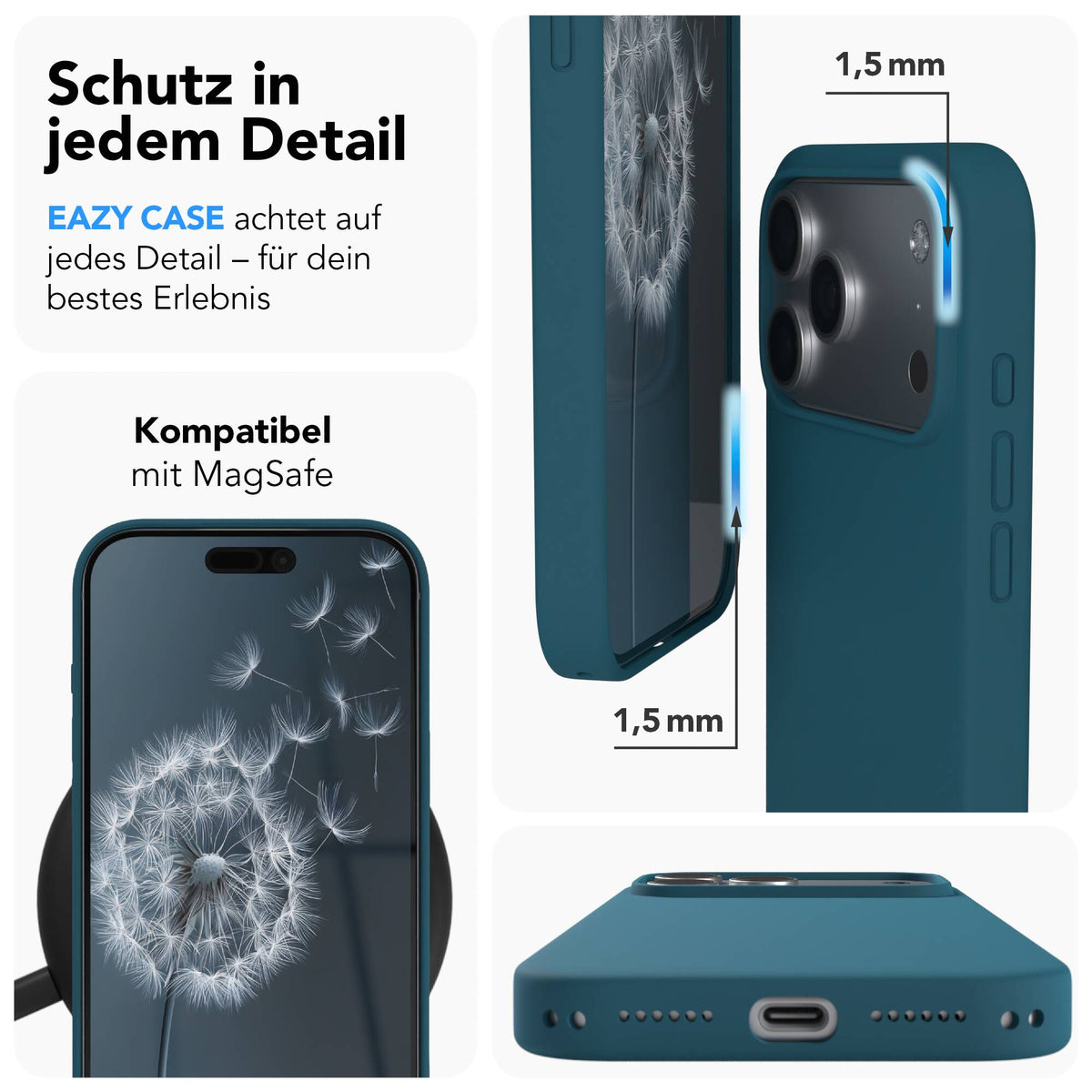 iPhone 18 Pro Max premium Silikonhülle mit MagSafe