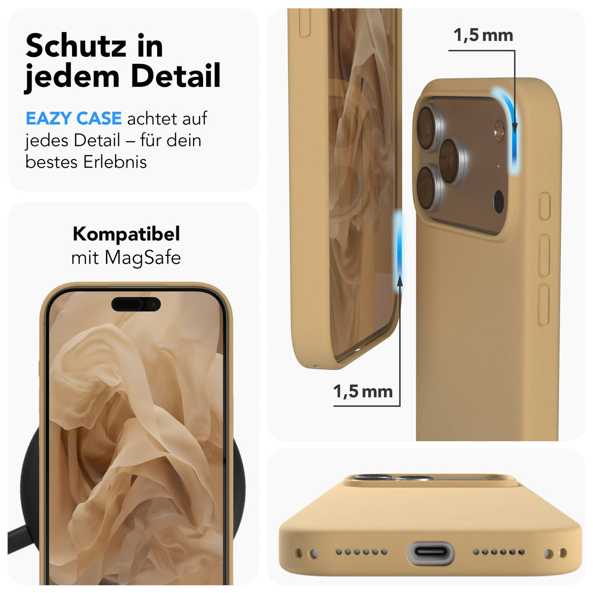 iPhone 18 Pro Max premium Silikonhülle mit MagSafe