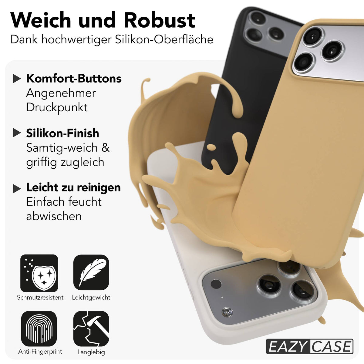 iPhone 18 Pro Max premium Silikonhülle mit MagSafe