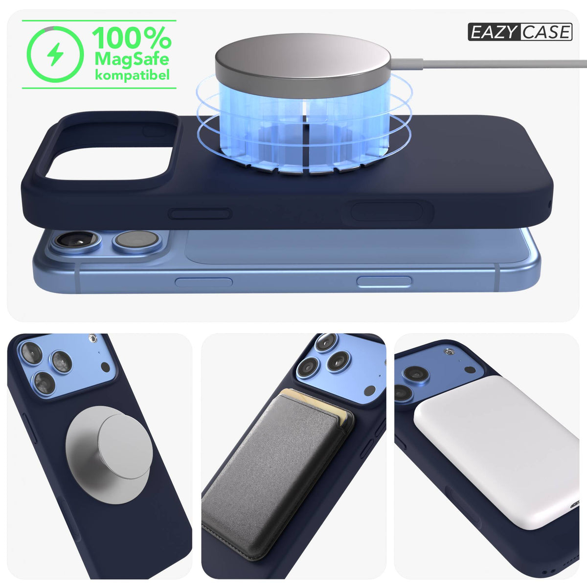 iPhone 18 Pro Max premium Silikonhülle mit MagSafe